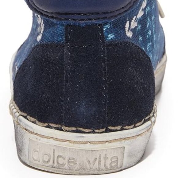 New with Box Dolce Vita Women's Zane High Top Sneakers 8 - Picture 14 of 16